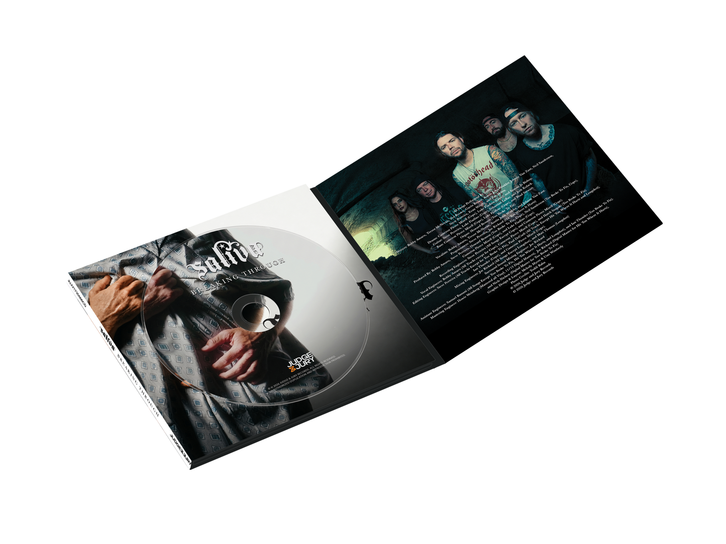 Pre-order - Saliva - BREAKING THROUGH CD