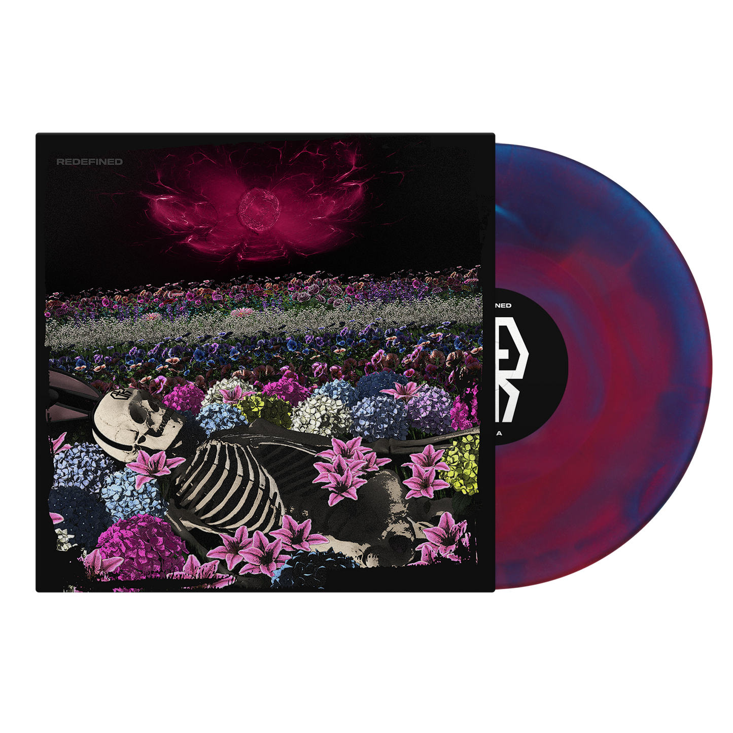 REDEFINED Vinyl - Blue & Red Mashup