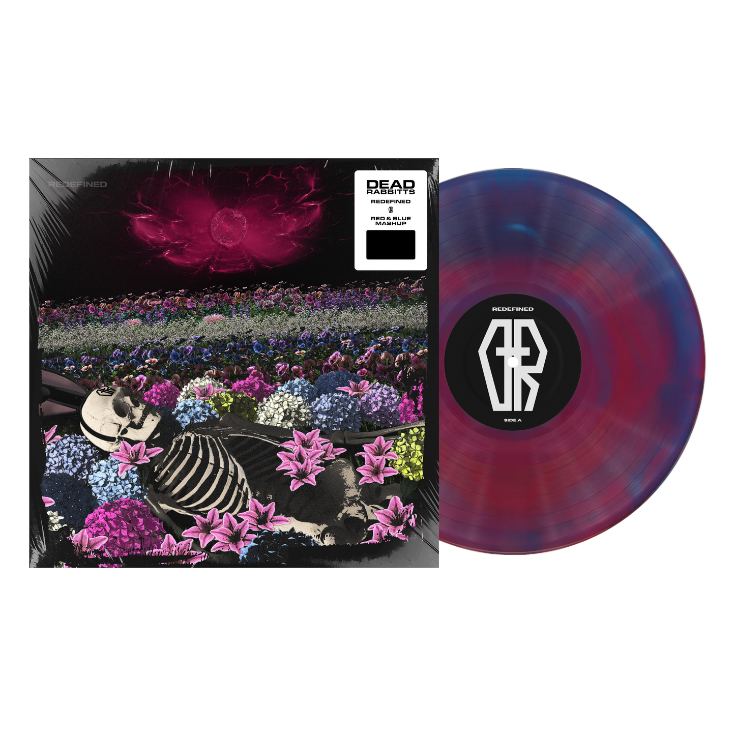 REDEFINED Vinyl - Blue & Red Mashup