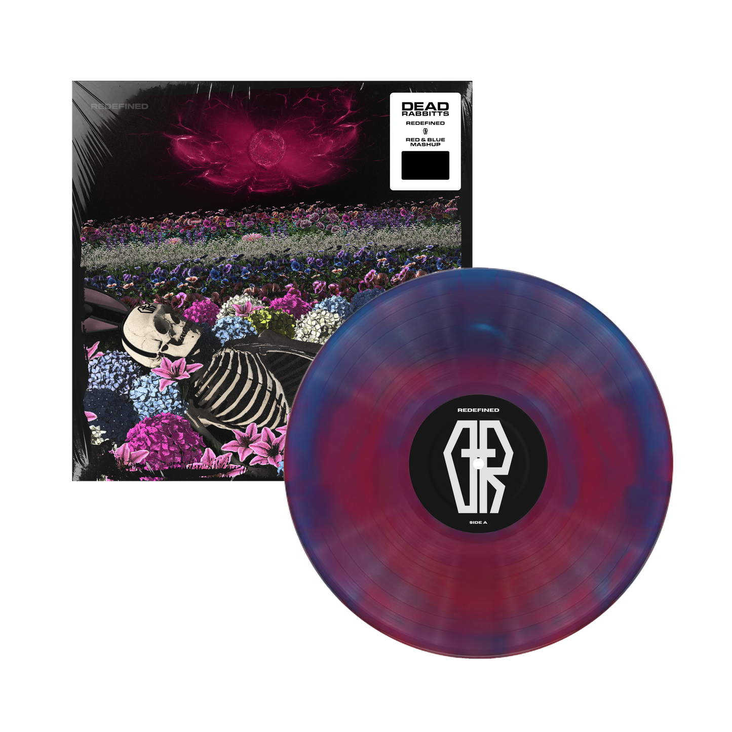REDEFINED Vinyl - Blue & Red Mashup