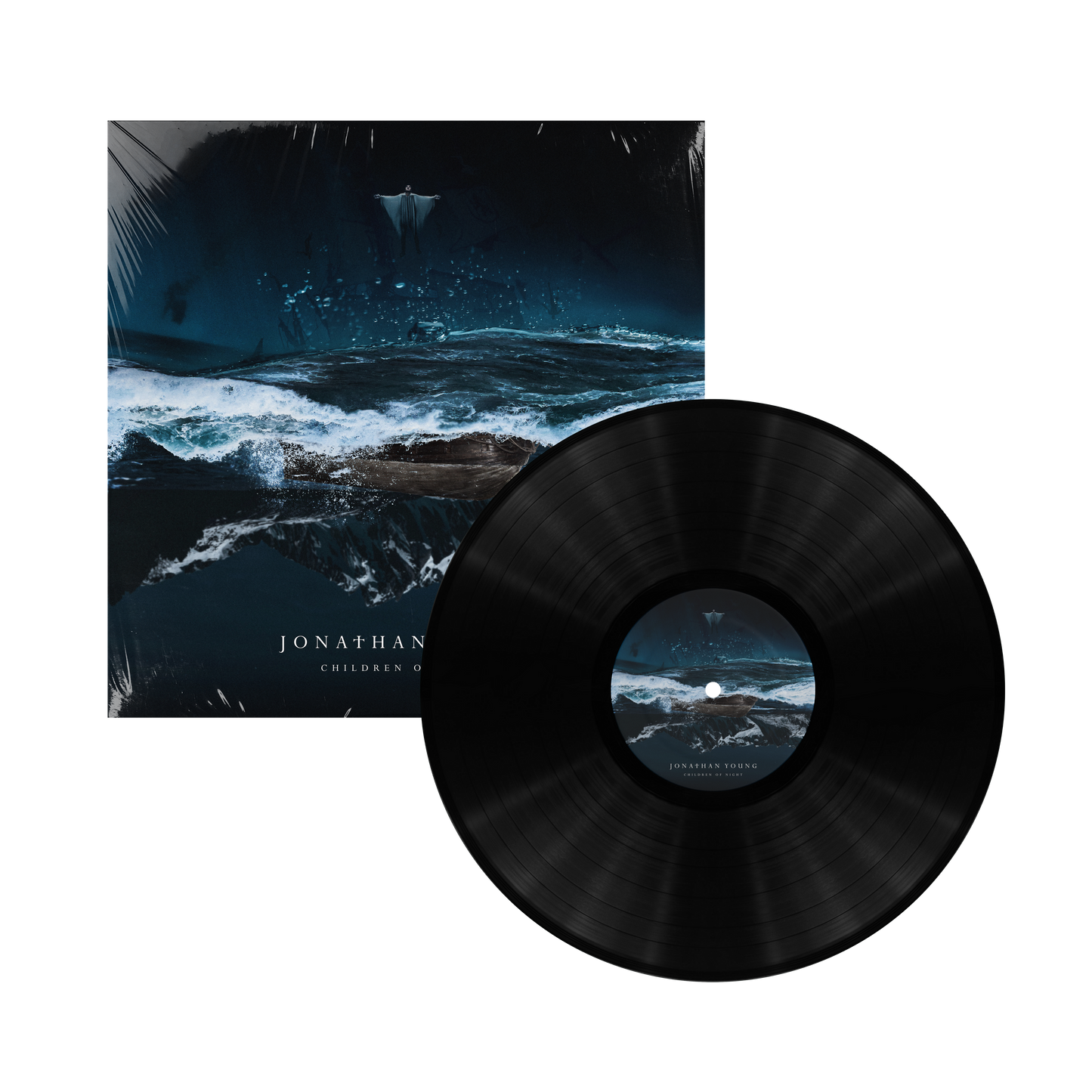 JONATHAN YOUNG - Children of Night - Signed Album Vinyl