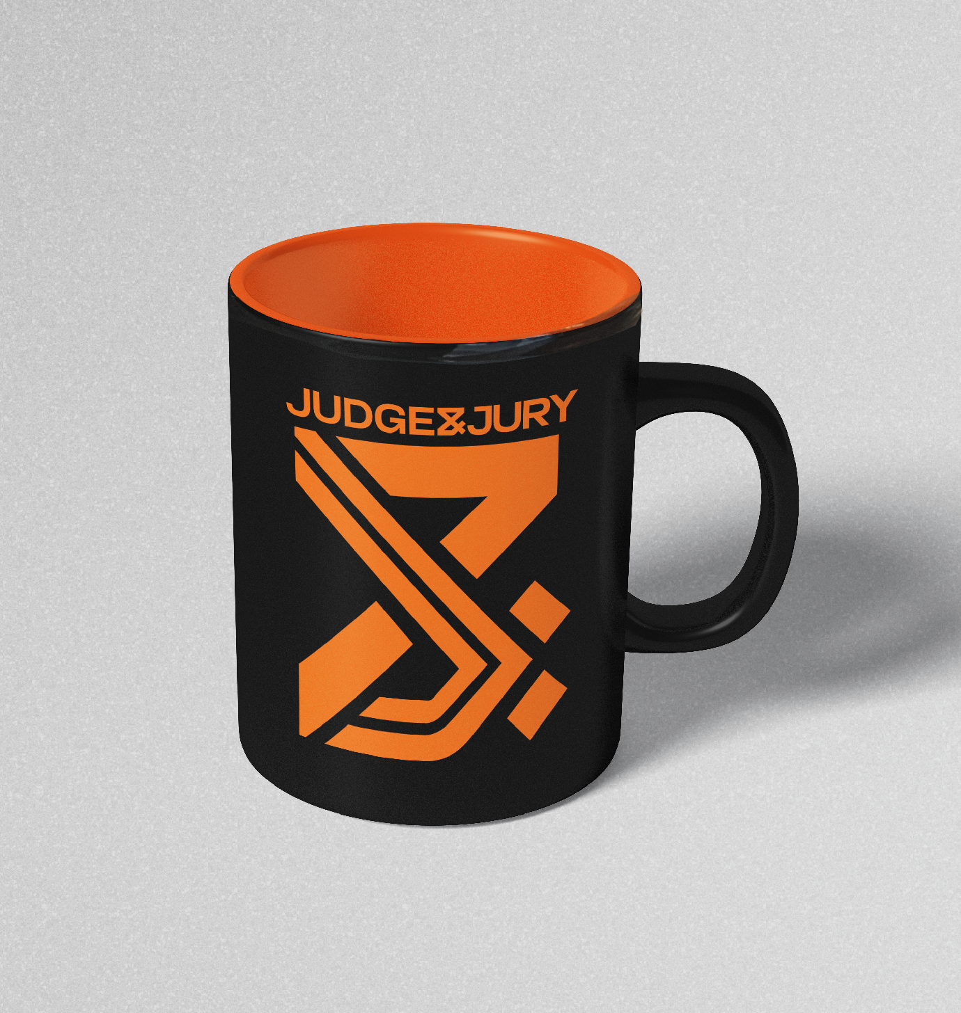 Judge & Jury Logo Mug