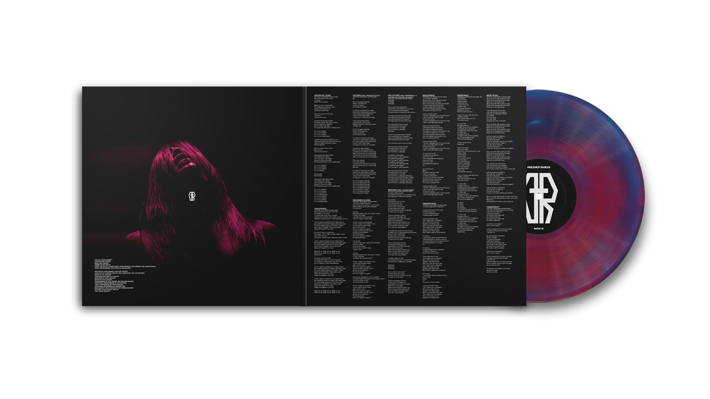 REDEFINED Vinyl - Blue & Red Mashup