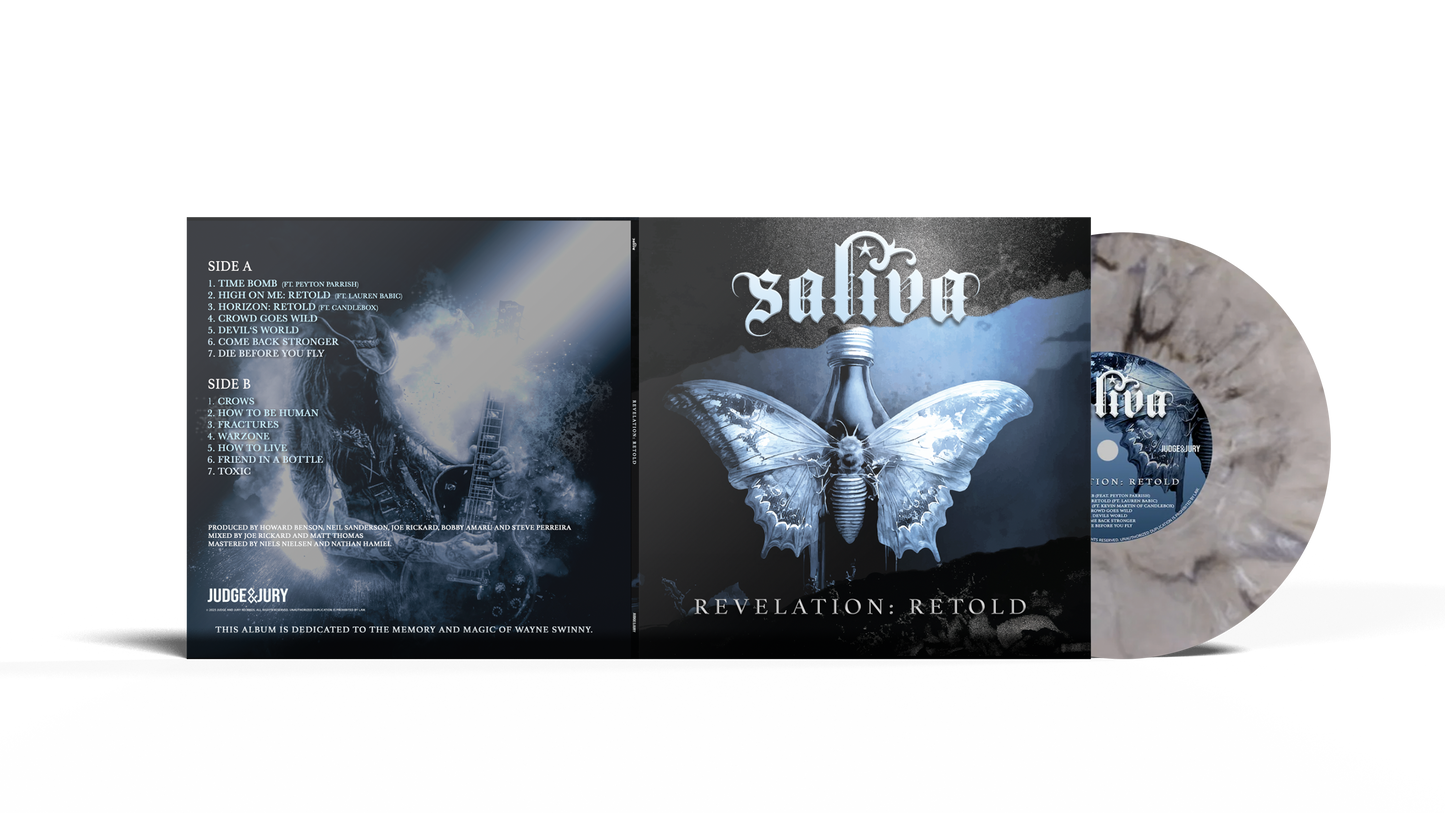 SALIVA - REVELATION: RETOLD - SIGNED DELUXE GHOST VINYL