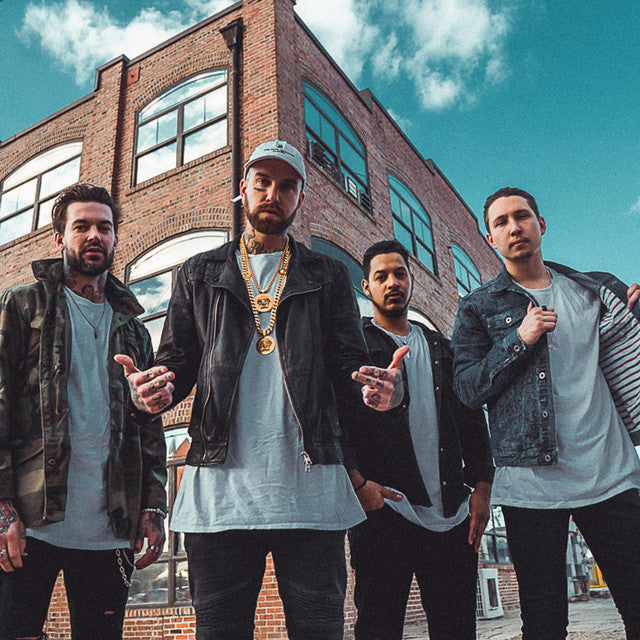 Attila metalcore band featuring vocalist Chris Fronzak