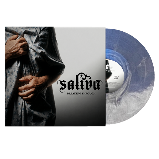 Saliva - Breaking Through - BLIZZARD Vinyl (SIGNED COPIES AVAILABLE)