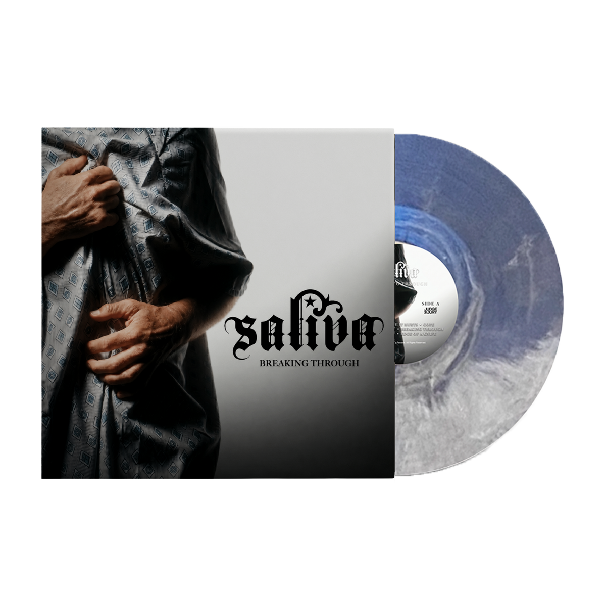 Saliva - Breaking Through on Exclusive BLIZZARD Vinyl Variant