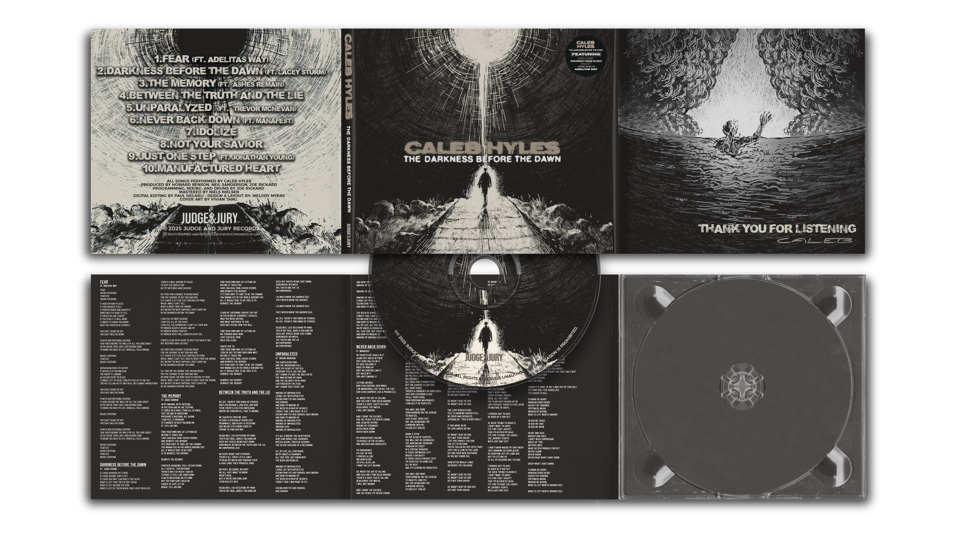 The Darkness Before The Dawn - Album Digipak - Caleb Hyles – Judge The Darkness Before The Dawn - Album Digipak - Caleb Hyles – Judge