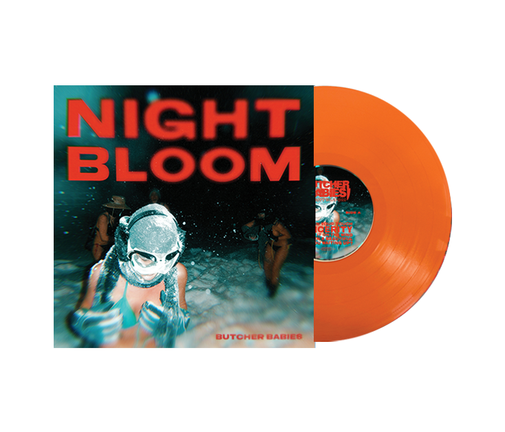 Butcher Babies -  Exclusive NIGHTBLOOM Limited Edition Vinyl - Judge & Jury Orange