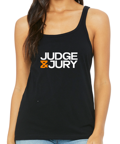 Judge & Jury Classic Logo Woman's Tank Top