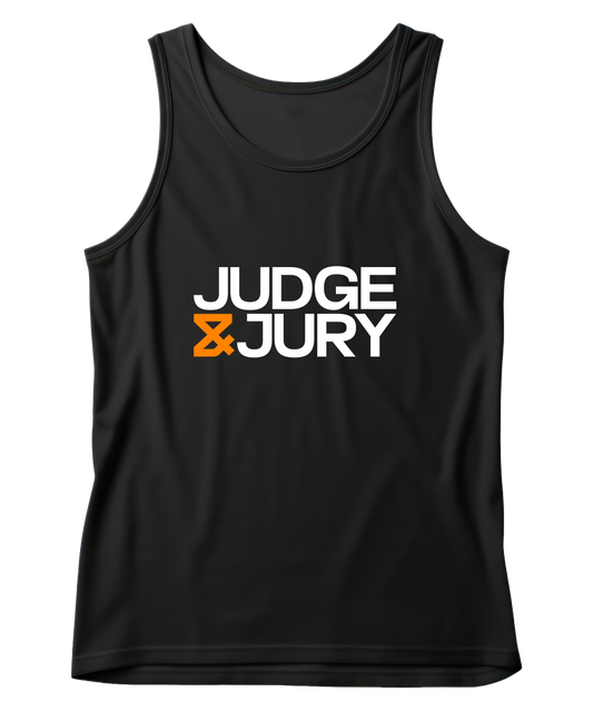 Judge & Jury Classic Logo Men's Tank Top