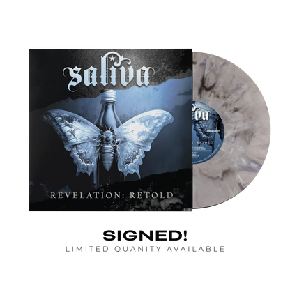 SALIVA - REVELATION: RETOLD - SIGNED DELUXE GHOST VINYL