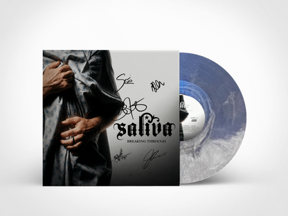 Saliva - Breaking Through - BLIZZARD Vinyl (SIGNED COPIES AVAILABLE)