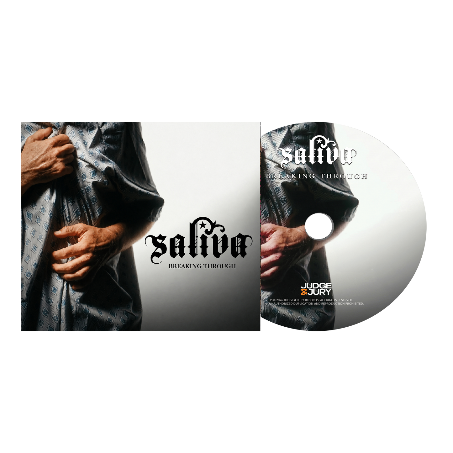 Pre-order - Saliva - BREAKING THROUGH CD