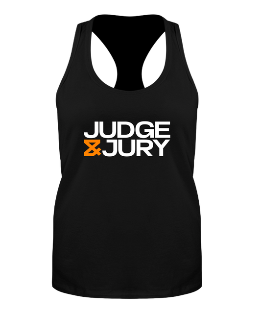 Judge & Jury Classic Logo Woman's Tank Top